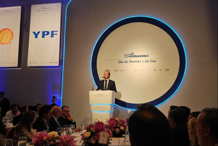 El secretario Coordinador de Energía y Minería, Daniel González, hizo los anuncios en el evento del Día del Petróleo, organizado por el Instituto Argentino del Petróleo y del Gas. (Foto: Secretaría de Energía).