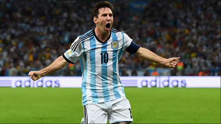 El segundo gol de Leo en un Mundial fue en el Maracaná, contra Bosnia, en Brasil 2014.
