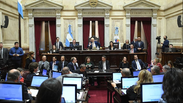 El Senado rechazó los pliegos de Ariel Lijo y Manuel García-Mansilla. (Foto: X / @SenadoArgentina)