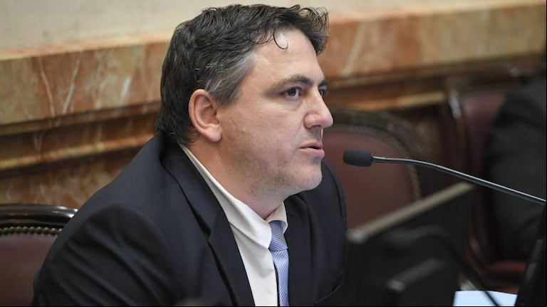 El senador de La Libertad Avanza, Francisco Paoltroni. (Foto: NA - Comunicación Senado)