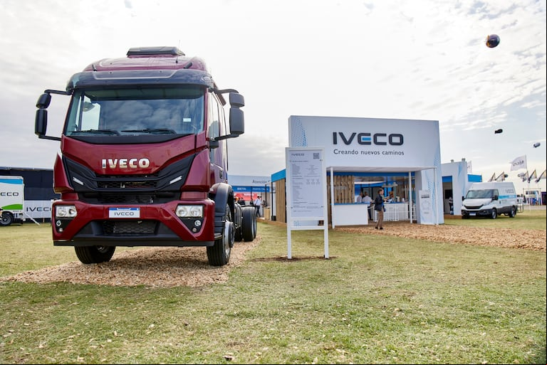 El Tector y sus novedades en Expoagro. (Foto: IVECO)