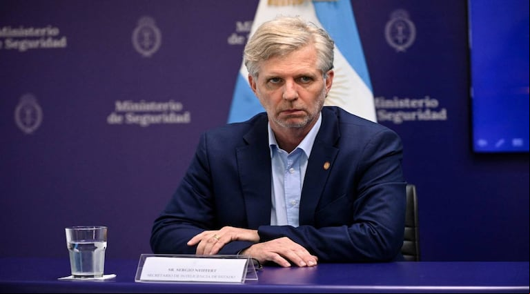 El titular de la secretaría de Inteligencia del Estado (SIDE), Sergio Neiffert (Foto: prensa Gobierno).