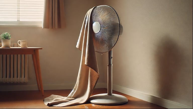 El truco del trapo en el ventilador que tiene múltiples beneficios para tu casa. (Foto: Chat GPT)