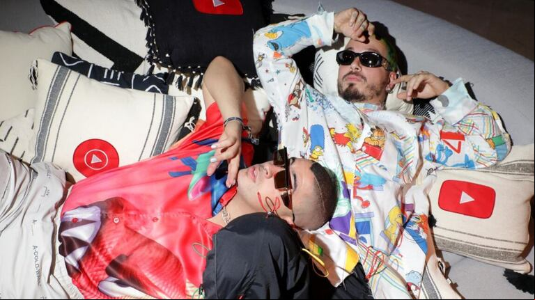El vínculo entre Bad Bunny y J Balvin habría cambiado (Foto: AFP)