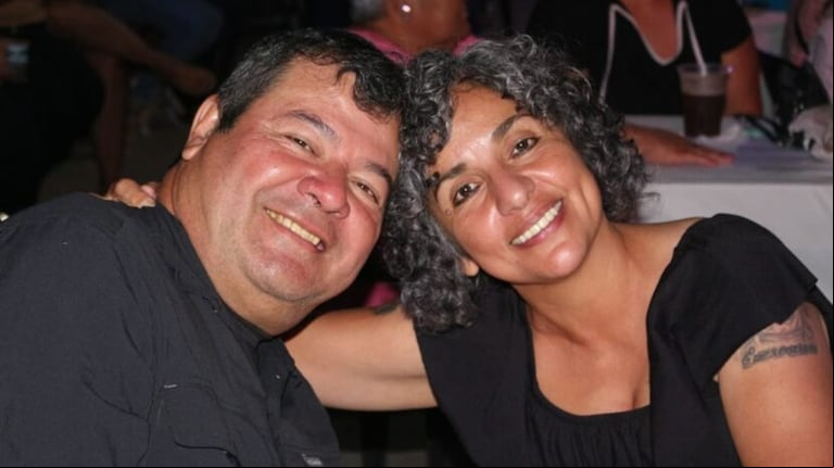 Emerenciano Sena y Marcela Acuña, los principales sospechosos en el crimen de Cecilia. (Foto: Facebook Marcela Acuña)