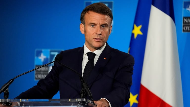 Emmanuel Macron está en un callejón político sin salida (Foto: AP)