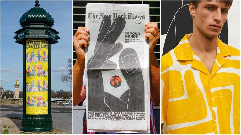 En 2022 el ilustrador argentino vio su obra plasmada en una tapa del New York Times y en una colección de ropa. (Foto: Instagram/sebacuri).
