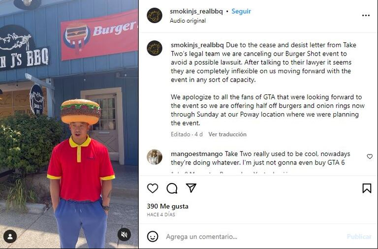 En 2022, ya lo habían hecho durante un evento de San Diego (Foto: Instagram).