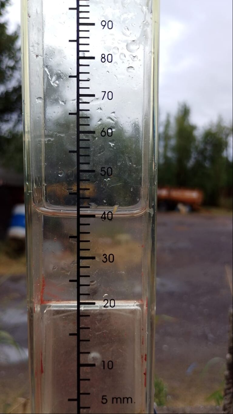 En Entre Ríos cayeron hasta 47 mm en zonas del norte y centro, como Sauce de Luna, La Picada y Federación. (Foto: Carlos García)