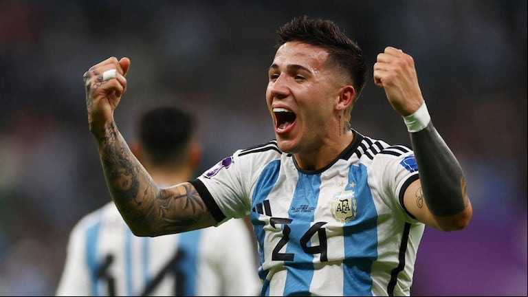 Enzo Fernández se convirtió en el argentino más caro de la historia tras el Mundial. (Foto: Reuters).