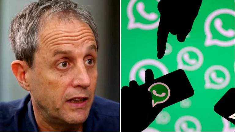 Ernesto Tenembaum fue víctima de una estafa por Whatsapp.