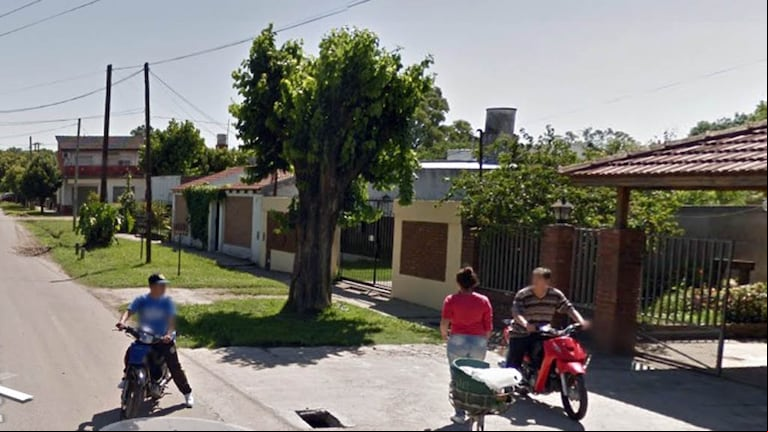 ESCENA DEL CRIMEN. La casa que compartían, en la calle Humberto Primo al 3700.