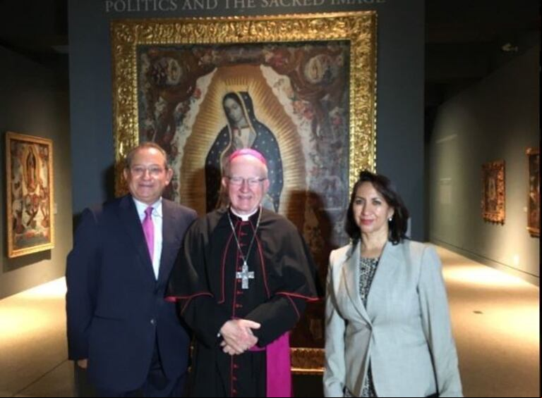 Esta foto permitió descubrir el paradero de una Virgen de Guadalupe, la más robada de la región. Robada de Perú, encontrada en Estados Unidos.