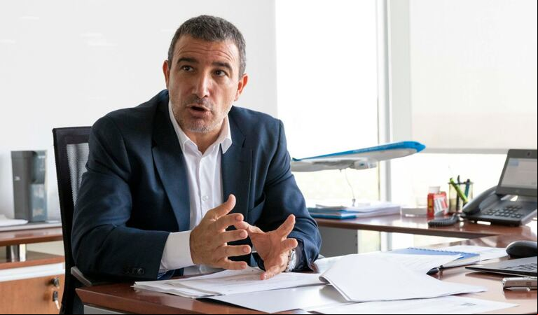 Fabián Lombardo es el nuevo presidente de Aerolíneas Argentinas (Foto: NA).