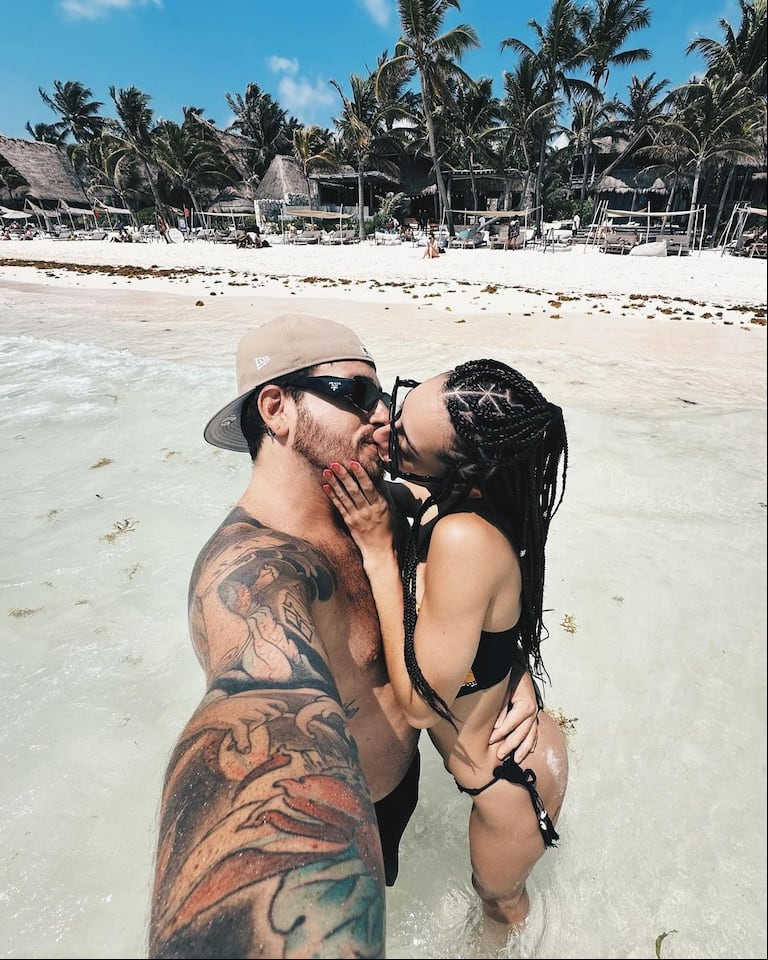 Fede Bal y Flor Díaz vivieron una relación muy pasional. (Foto: Instagram/balfederico - flordiazok)
