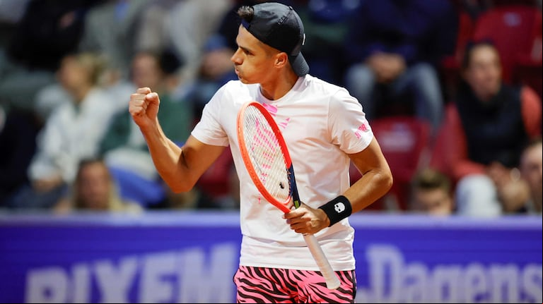 Federico Coria jugará los octavos de final del Argentina Open. (Foto: AFP)