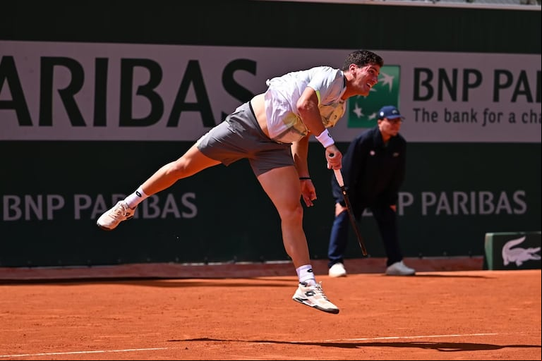 Federico Gómez ganó en Roland Garros y consiguió su primera victoria en un Grtand Slam.