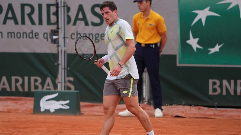 Federico Gómez quedó eliminado de Roland Garros. (Reuters)