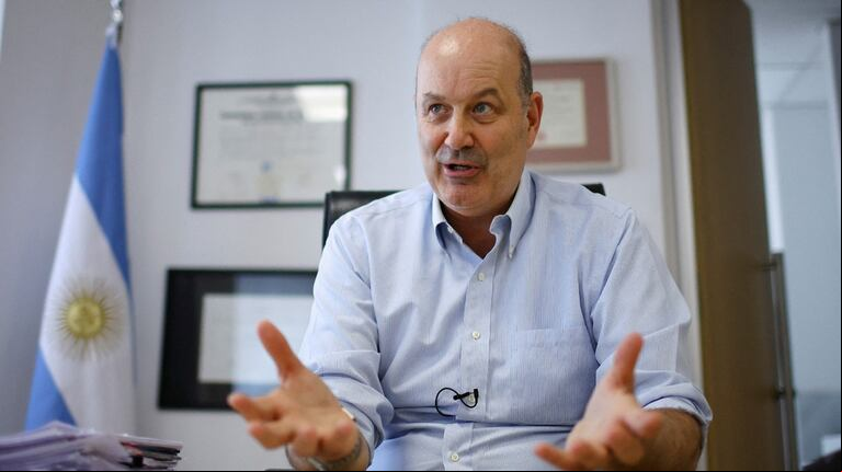 Federico Sturzenegger, ministro de Desregulación y Transformación del Estado. (Foto: REUTERS/Agustin Marcarian).