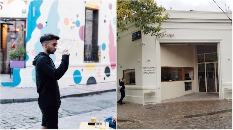Feibelmann tiene su restaurante en el lugar donde estaba su cervecería favorita en Buenos Aires. (Foto: Instagram/@nachofeibelmann).