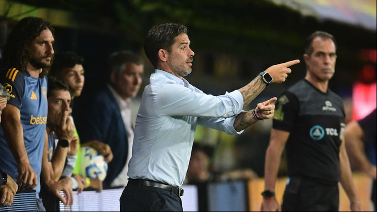 Fernando Gago, en el partido ante Rosario Central (Foto: Fotobaires)