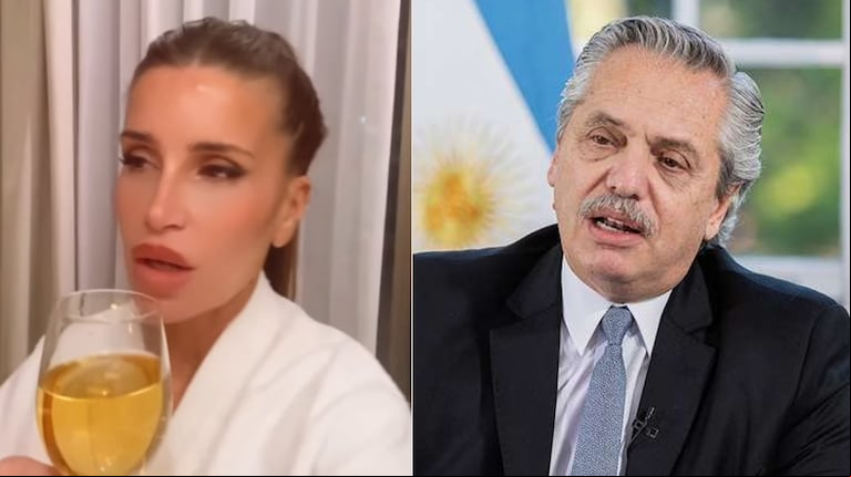 Filtraron los mensajes que Florencia Peña le mandó a Alberto Fernández antes de su reunión en Olivos (Foto: Instagram / flor_de_p - Foto: NA)