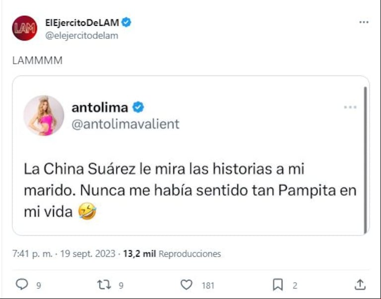 (Foto: Captura Twitter /@elejercitodelam)