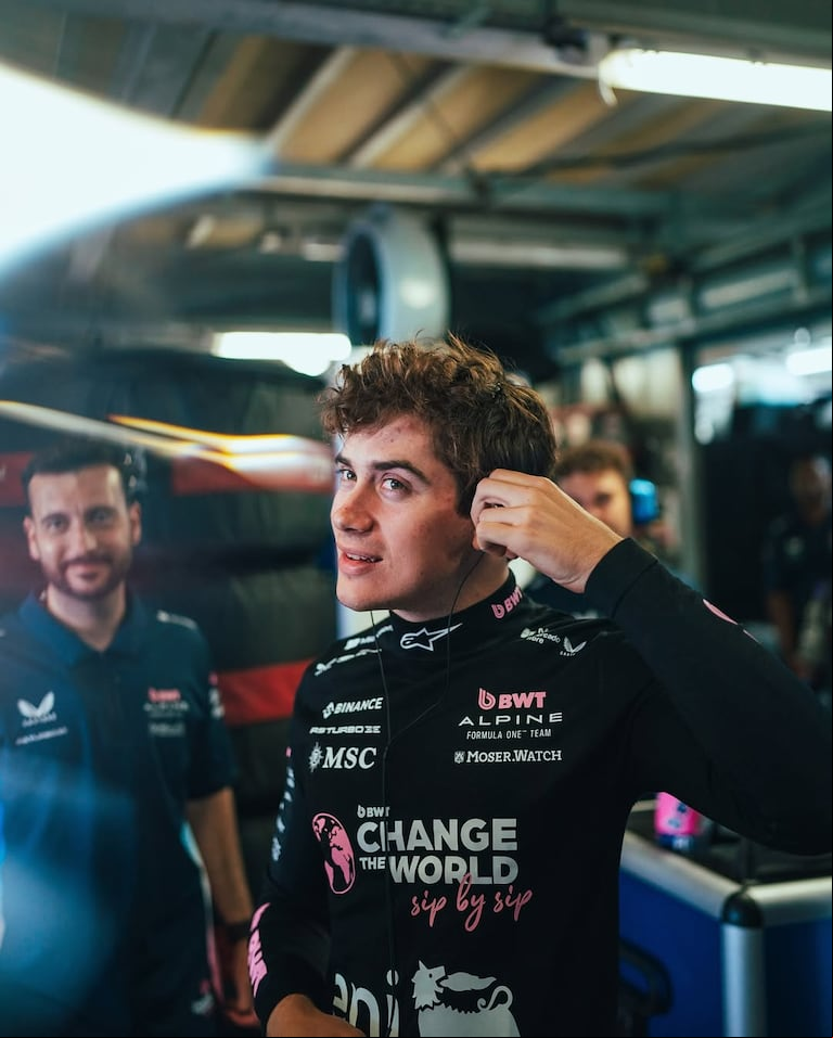 Franco Colapinto palpitó el Gran Premio de Barcelona con Alpine. (Foto: AlpineF1Team/IG)