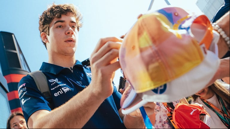 Franco Colapinto tendrá unos días de descanso antes del GP de Canadá (Foto: IG/@alpinef1team)