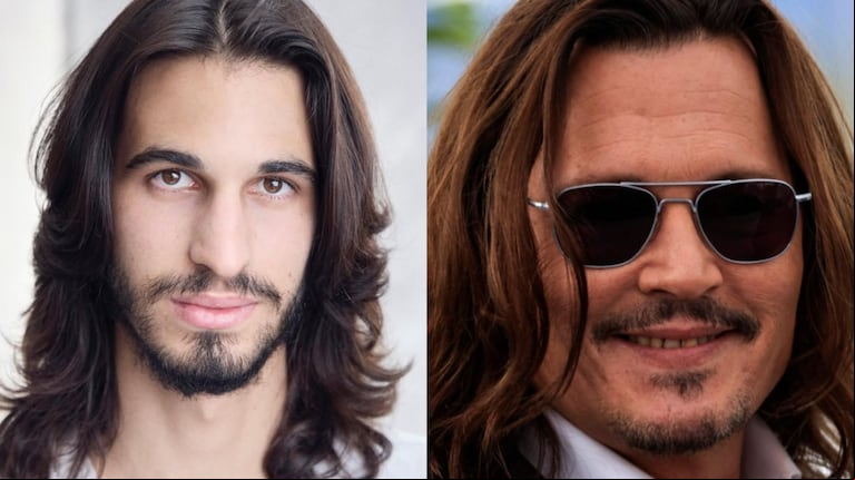 Franco Giordano, hijo de Romina Yan, cumplió el sueño de conocer a Johnny Depp y lo recordó con un emotivo mensaje. (Foto: Instagram / franyan_ - Valery HACHE / AFP)