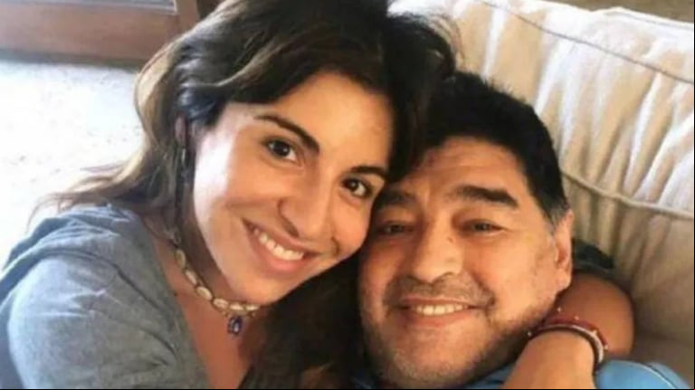 Gianinna Maradona visitó a su padre los días previos a su muerte. (Foto: Instagram Gianinna Maradona).