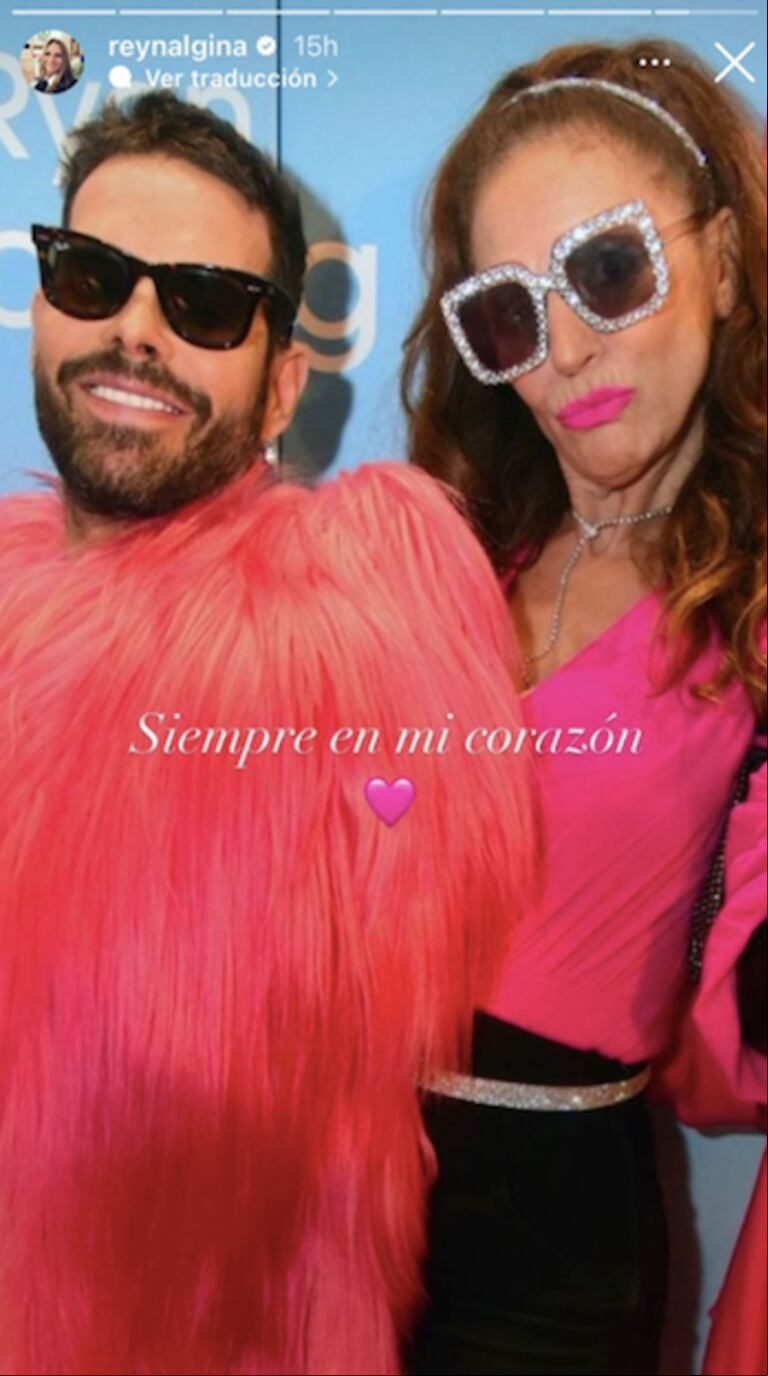 Ginette Reynal también recordó a Mariano Caprarola. (Foto: Instagram/@reynalgina)