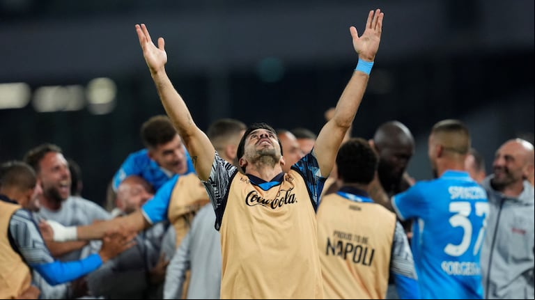 Gio Simeone ganó su segundo título en Napoli. (Foto: Reuters).
