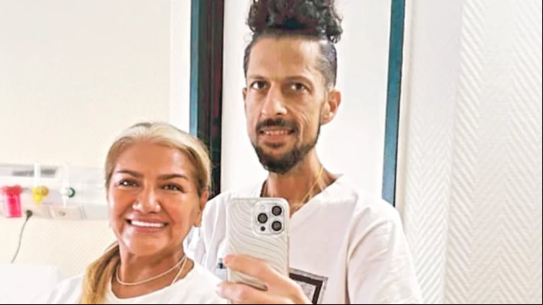Gladys La Bomba Tucumana recordó a su novio en un conmovedor posteo.  (Foto: Instagram / luciano.arturo.ojeda)