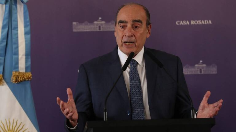 Guillermo Francos presenta su primer informe de gestión en Diputados. (Foto: prensa Casa Rosada)