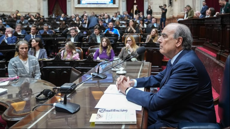 Guillermo Francos presentó su informe de gestión en Diputados. (Foto: Prensa Diputados)