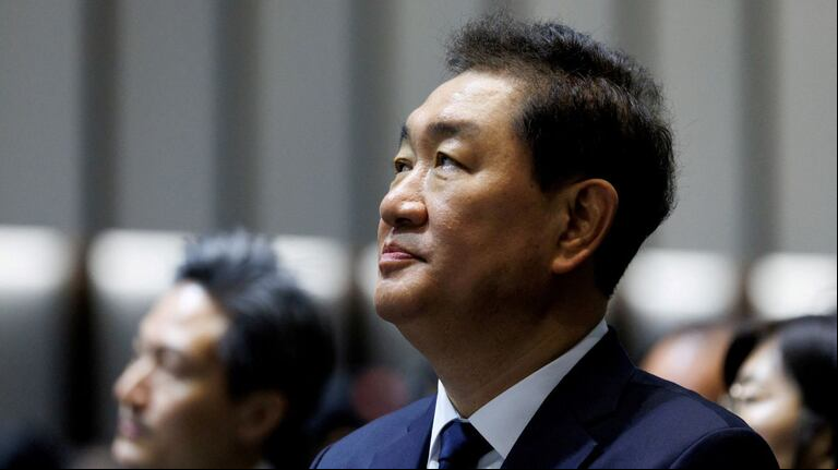 Hace una semana, Han fue uno de los ejecutivos que presidió la junta anual de accionistas en Samsung. (Foto: Reuters/SeongJoon Cho)