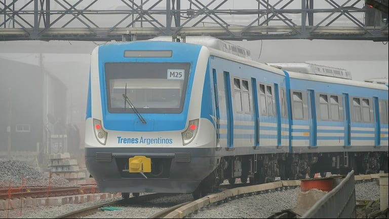 Hasta qué hora funcionan hoy los trenes. (Foto: X/@AMBATransporte)