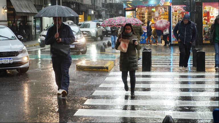 Hay alerta amarilla en cuatro provincias de la Argentina. (Foto: Télam)