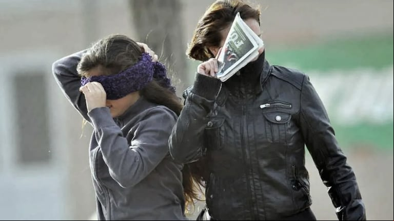 Hay alerta amarilla por ráfagas de hasta 60 km/h para este viernes: las zonas afectadas (Foto: Télam)