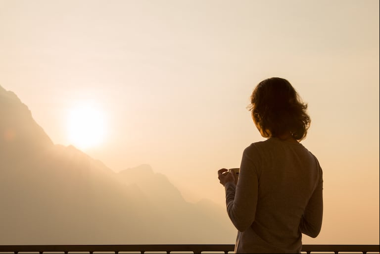 Hay que quedarse quieto y aceptar que no se puede controlar lo que pasa.    Foto: Shutterstock.