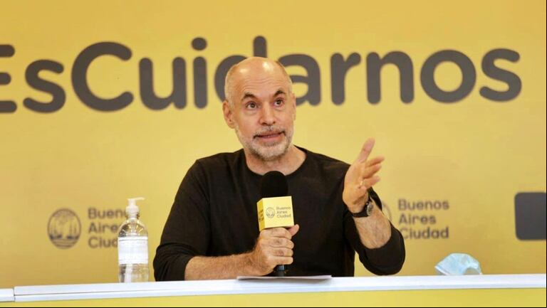 Horacio Rodríguez Larreta fue muy crítico del recorte de fondos a la ciudad de Buenos Aires que el gobierno nacional decidió en forma unilateral. (NA)