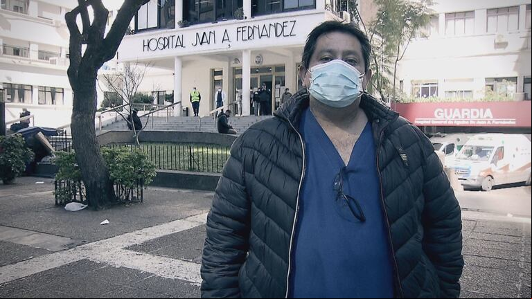 Telenoche | Un enfermero estuvo 11 días en terapia por coronavirus, lo dieron por muerto y ahora volvió a trabajar