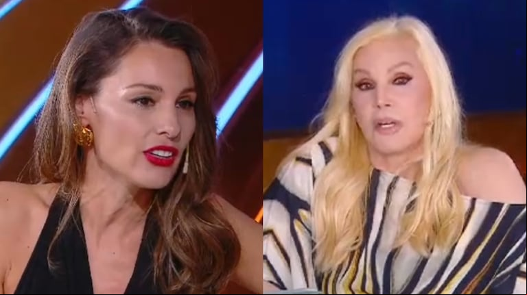 Pampita frenó en seco a Susana Giménez por decirle “estúpido” a Roberto García Moritán