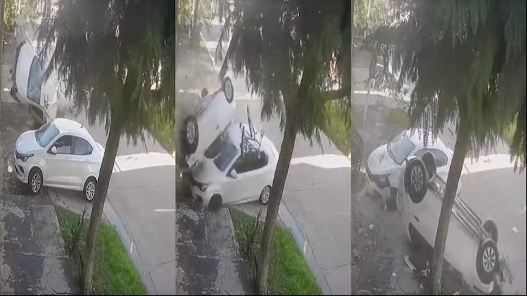 Impactante video: un hombre perdió el control de su auto y atropelló y mató a una ciclista 