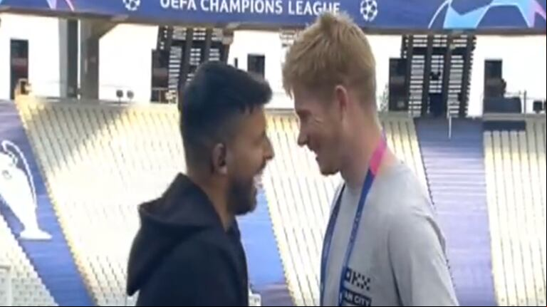 El particular elogio del Kun Agüero a Kevin de Bruyne que despertó todo tipo de bromas