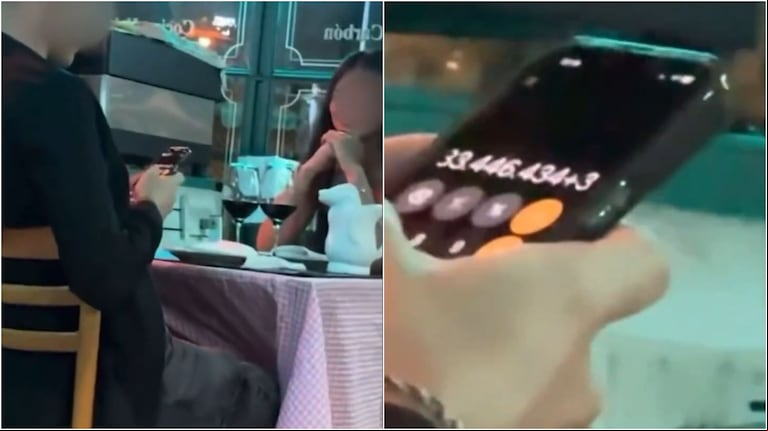 Lo grabaron usando la calculadora de su celular en una cita y desató un escandalo: el video de la polémica
