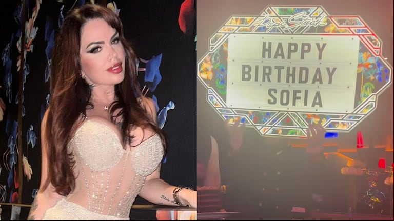 Sofía Clerici presumió su cumpleaños en un costoso restaurante de Miami: las fotos y videos