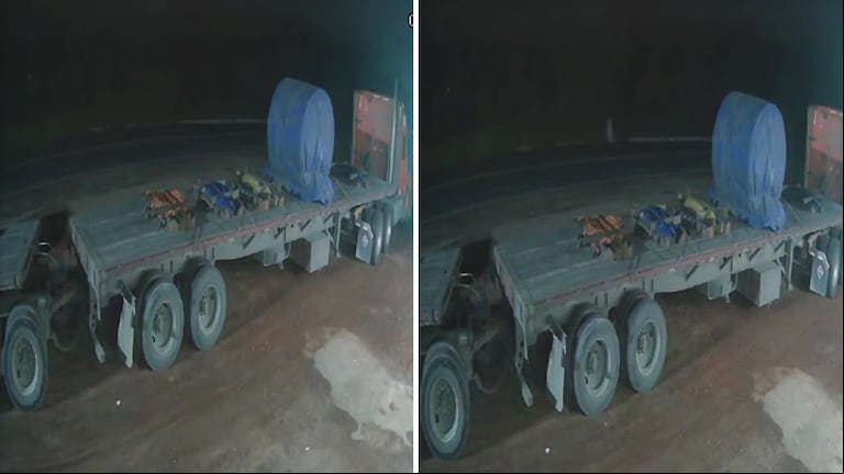 Aterrador: una cámara de seguridad captó a “La llorona” en medio de una ruta