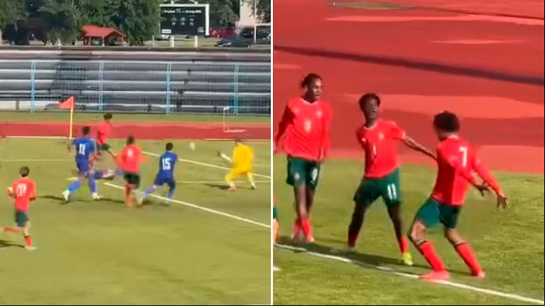 El hijo de Cristiano Ronaldo ya deslumbra en la Selección de Portugal: marcó dos goles y salió campeón